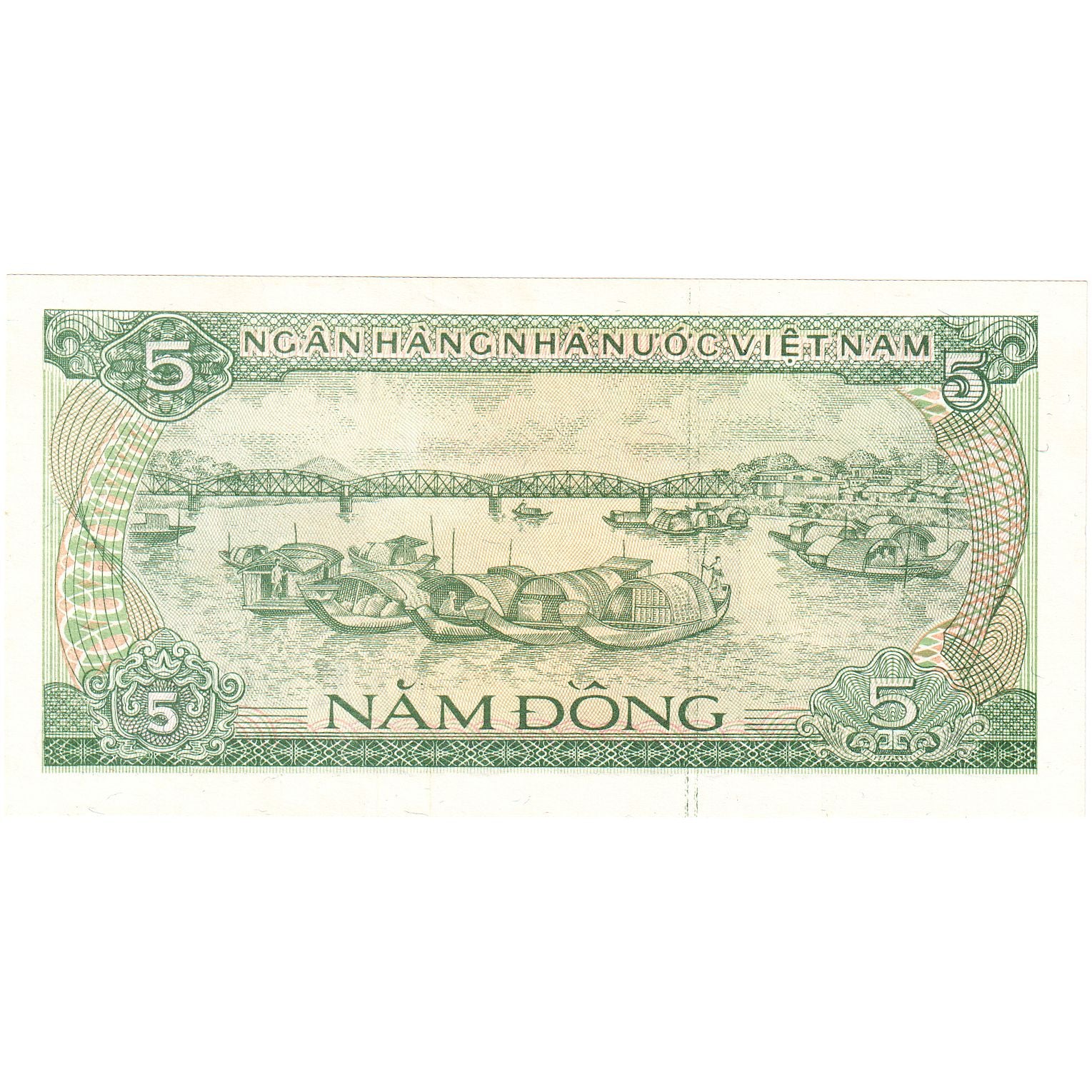 Vietnam, 5 D<ox>ng, 1985, KM:92a, UNZ-