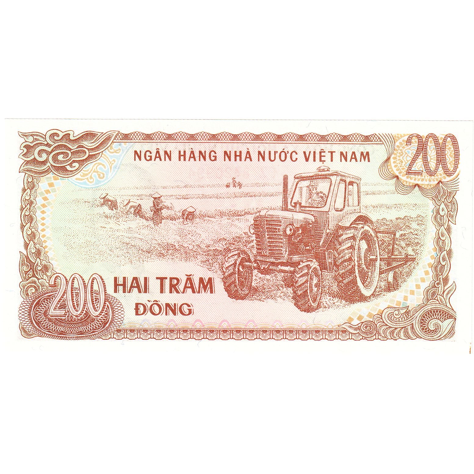 Viëtnam, 200 D<ox>ng, 1987, KM:100a, NIEUW