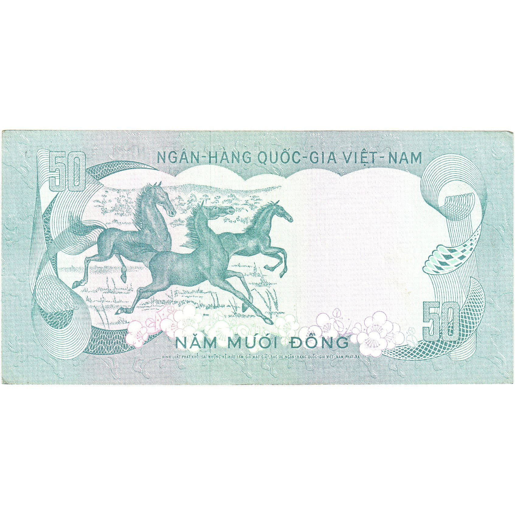 Viet Nam du Sud , 50 D<ox>ng, KM:30a, SPL