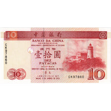 Macau, 10 Patacas, 2001, 2001-01-08, KM:102, UNC(65-70)