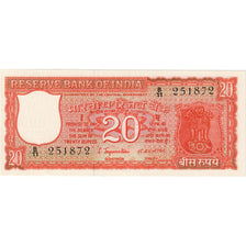 Índia, 20 Rupees, KM:61b, UNC(63)