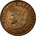 France, Centime, Cérès, 1895, Paris, Bronze, MS(60-62), Gadoury:88