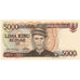 Indonésia, 5000 Rupiah, 1986, KM:125a, UNC(65-70)