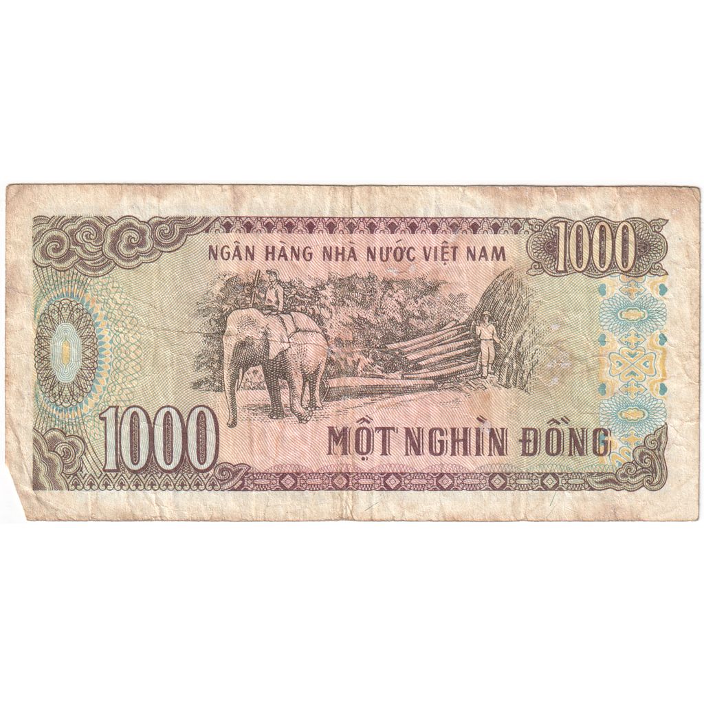 Viet Nam, 1000 D<ox>ng, 1988, KM:106a, TB