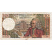 França, 10 Francs, Voltaire, 1971, T.73095618, EF(40-45), Fayette:62.53