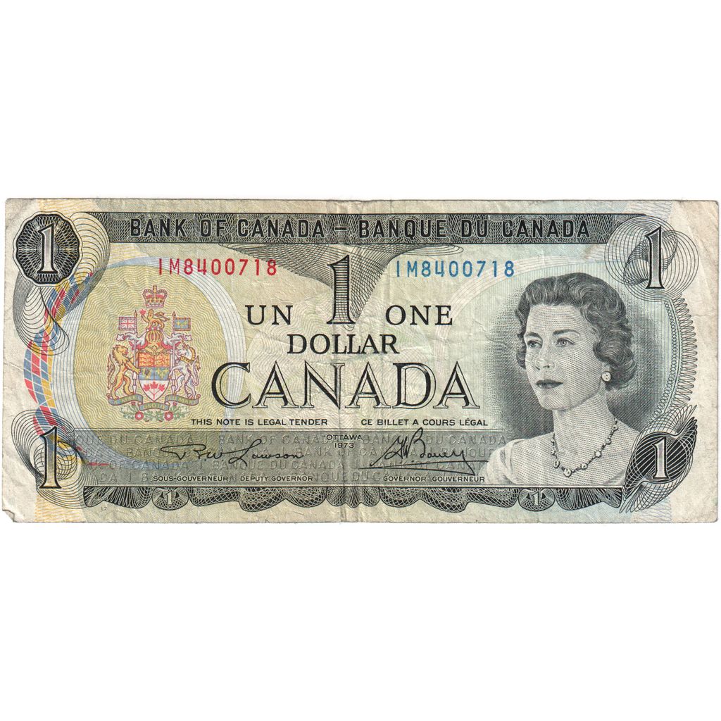 Billet, Canada, 1 Dollar, 1973, KM:85c, TB+