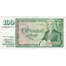 Islanda, 100 Kronur, 1961, 1961-03-29, KM:50a, BB
