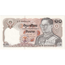 Thailand, 10 Baht, KM:98, UNZ