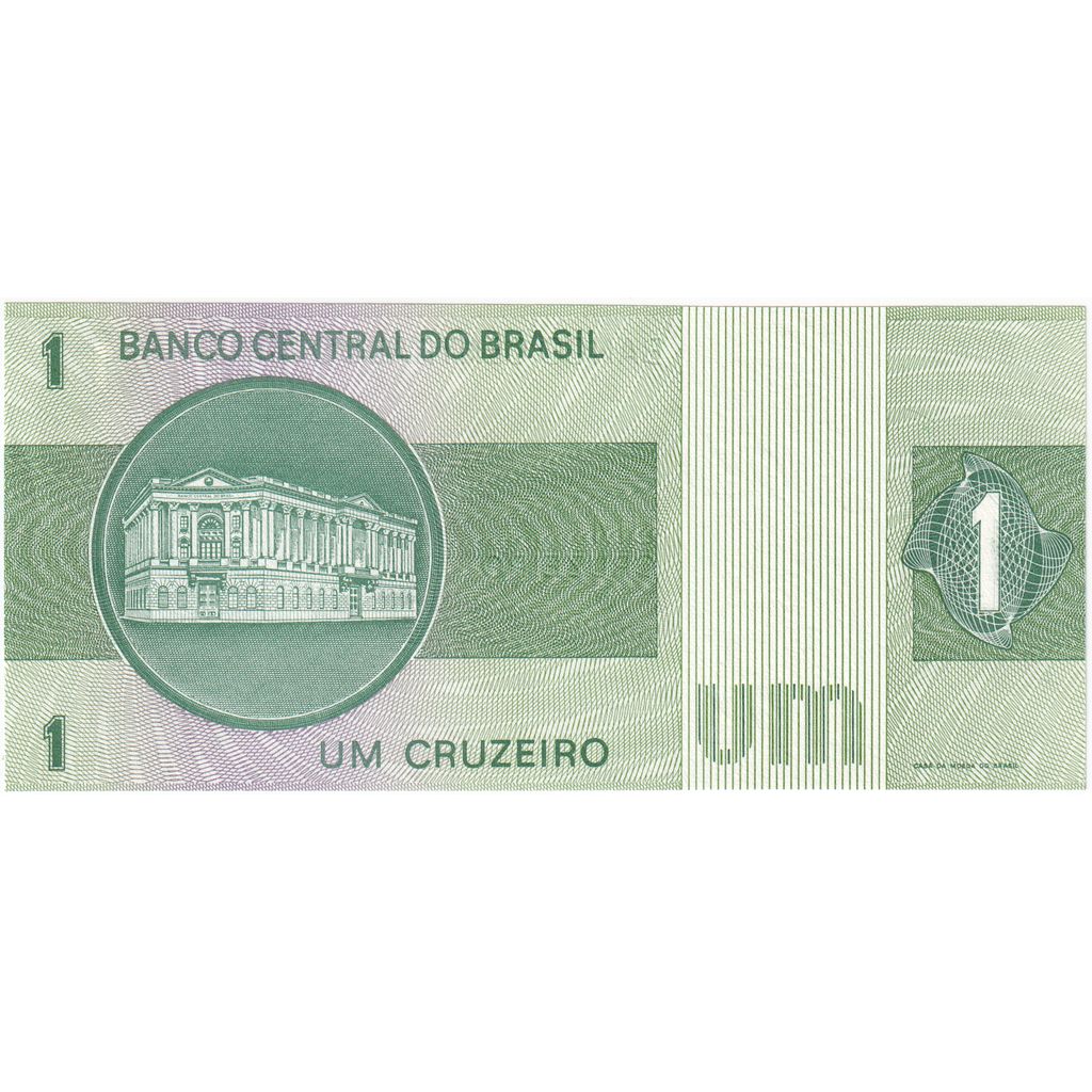Brasilien, 1 Cruzeiro, KM:191Ac, UNZ