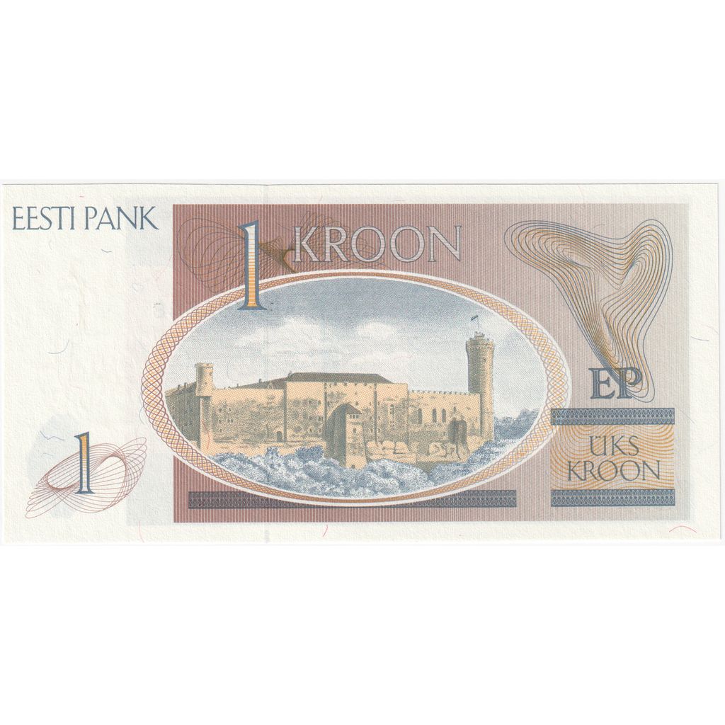 Banknote, Estonia, 1 Kroon, KM:69a, UNC(65-70)
