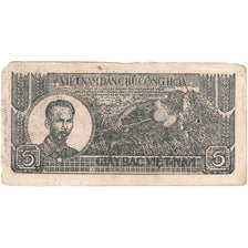 Vietnam, 5 D<ox>ng, Undated (1948), KM:17a, VF(20-25)