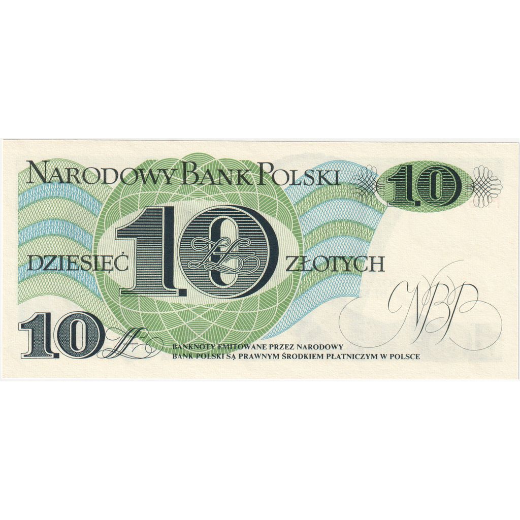 Poland, 10 Zlotych, 1982, 1982-06-01, KM:148a, UNC(65-70)