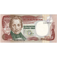 Colombia, 500 Pesos Oro, 1993, 1993-01-04, KM:431A, UNC(65-70)