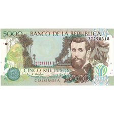 Colombia, 5000 Pesos, 1999, 1999-10-12, UNC(65-70)