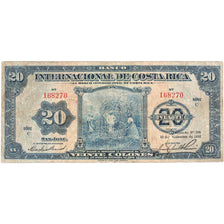 Costa Rica, 20 Colones, 1932, 1932-12-22, VF(20-25)