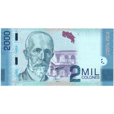 Banknote, Costa Rica, 2000 Colones, 2010, 2009-09-02, KM:275, UNC(65-70)