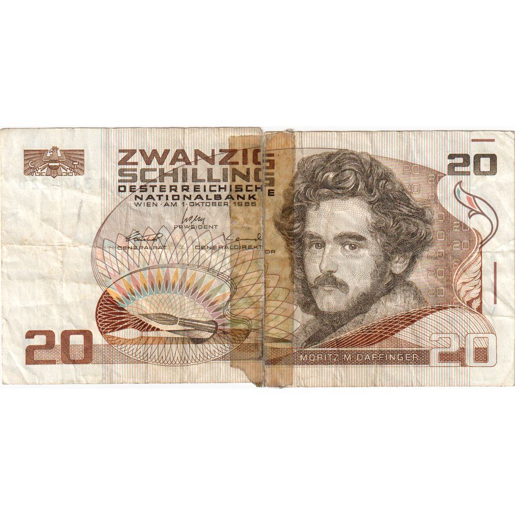 Austria, 20 Schilling, 1986, 1986-10-01, KM:148, F(12-15)