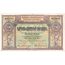 Armenia, 250 Rubles, 1919, KM:32, AU(55-58)