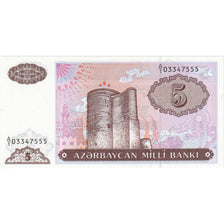 Azerbaigian, 5 Manat, KM:15, FDS