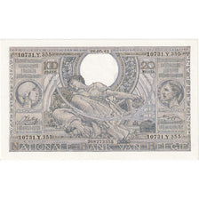 Belgique, 100 Francs-20 Belgas, 1943, 1943-05-26, KM:107, SUP