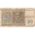 Bélgica, 20 Francs, 1950, 1950-07-01, KM:132a, VF(20-25)