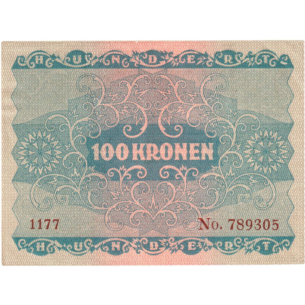 Austria, 100 Kronen, 1922, 1922-01-02, KM:77, EF(40-45)