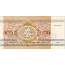 Bielorussia, 100 Rublei, 1992-1996, 1992, KM:8, FDS