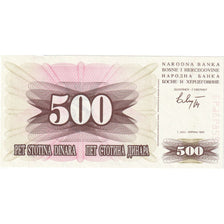 Bosnie-Herzégovine, 500 Dinara, 1992-07-01, KM:14A, NEUF