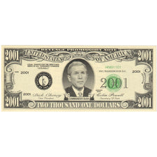 United States, Dollar, 2001, FANTASY 2001 DOLLARS, UNC(65-70)
