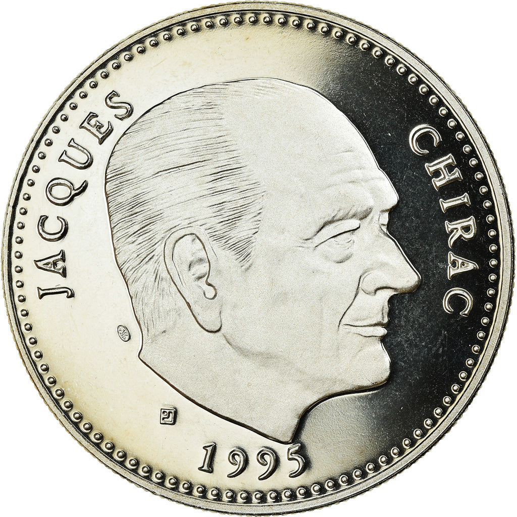 Francia, medaglia, Ve République, Jacques Chirac, Politics, Society, War, FDC