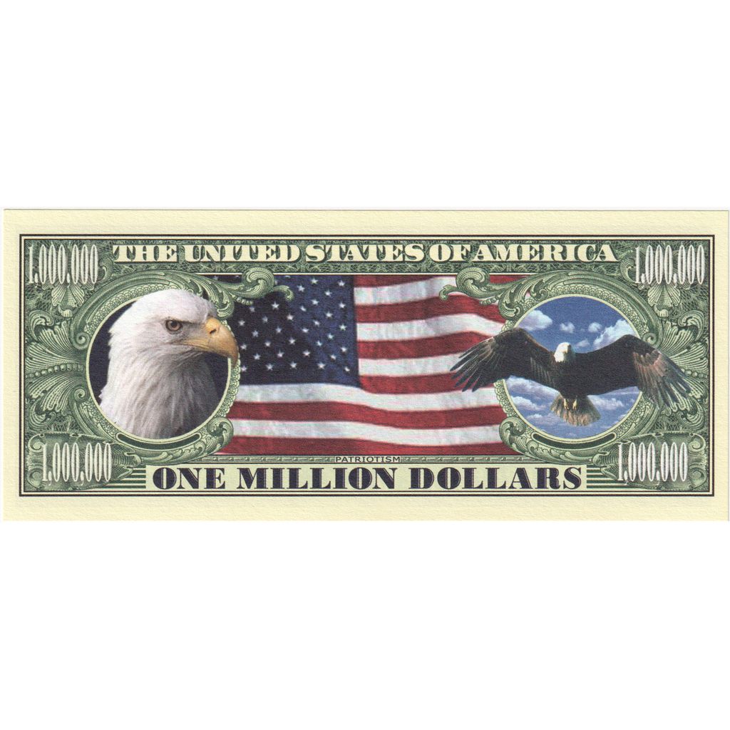 Stati Uniti, Dollar, 2002, FANTASY 1 000 000 DOLLARS, FDS