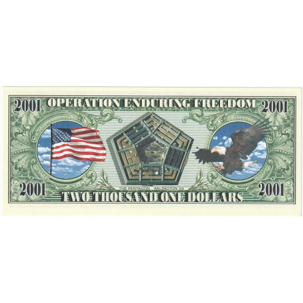 États-Unis, Dollar, 2001, FANTASY 2001 DOLLARS, NEUF