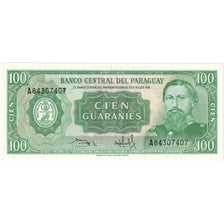 Paraguay, 100 Guaranies, 1952, 1952-03-25, KM:205, UNC(65-70)