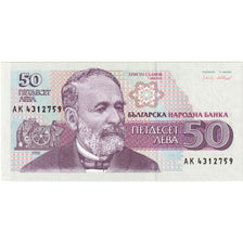 Bulgarien, 50 Leva, 1992, KM:101a, UNZ
