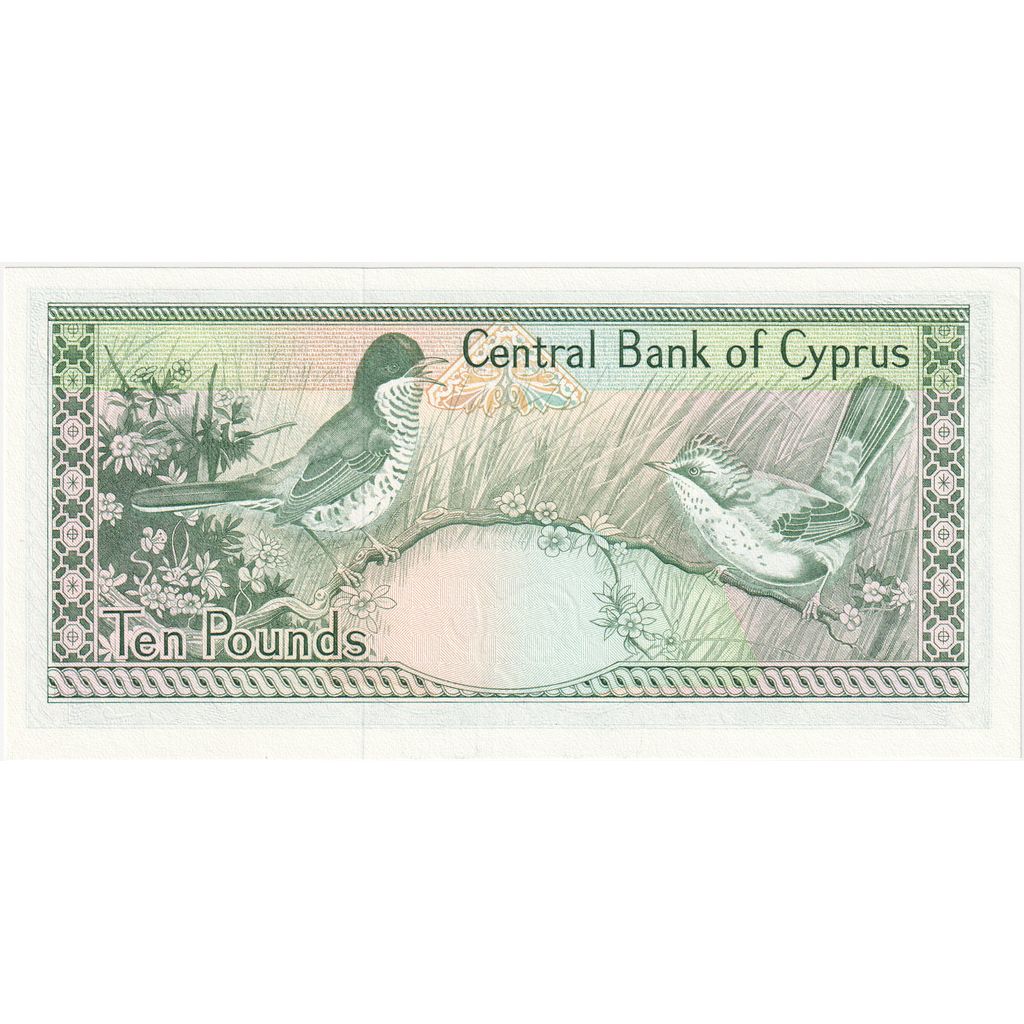 Chipre, 10 Pounds, 1995, 1995-09-01, KM:55d, UNC(65-70)
