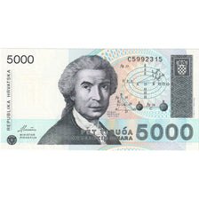 Kroatien, 5000 Dinara, 1992, 1992-01-15, UNZ