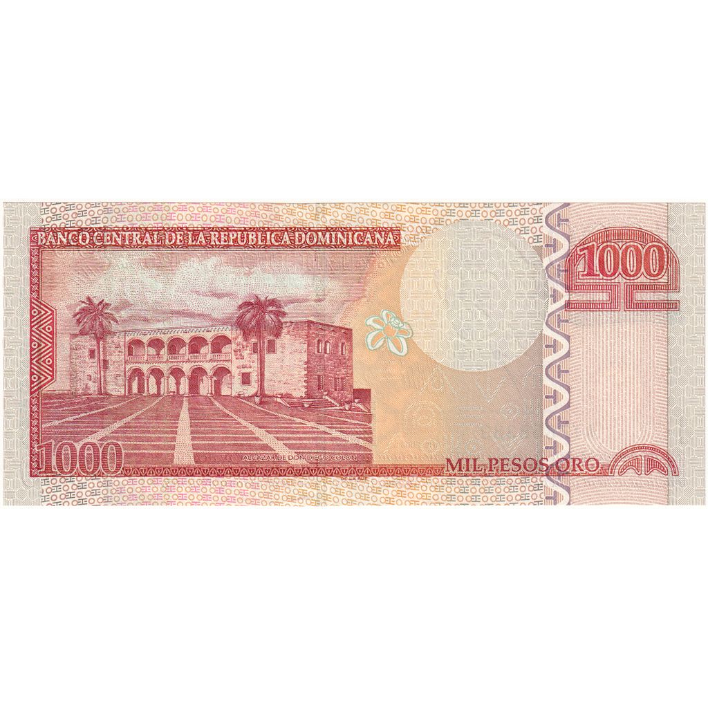 Dominican Republic, 1000 Pesos Oro, UNC(65-70)