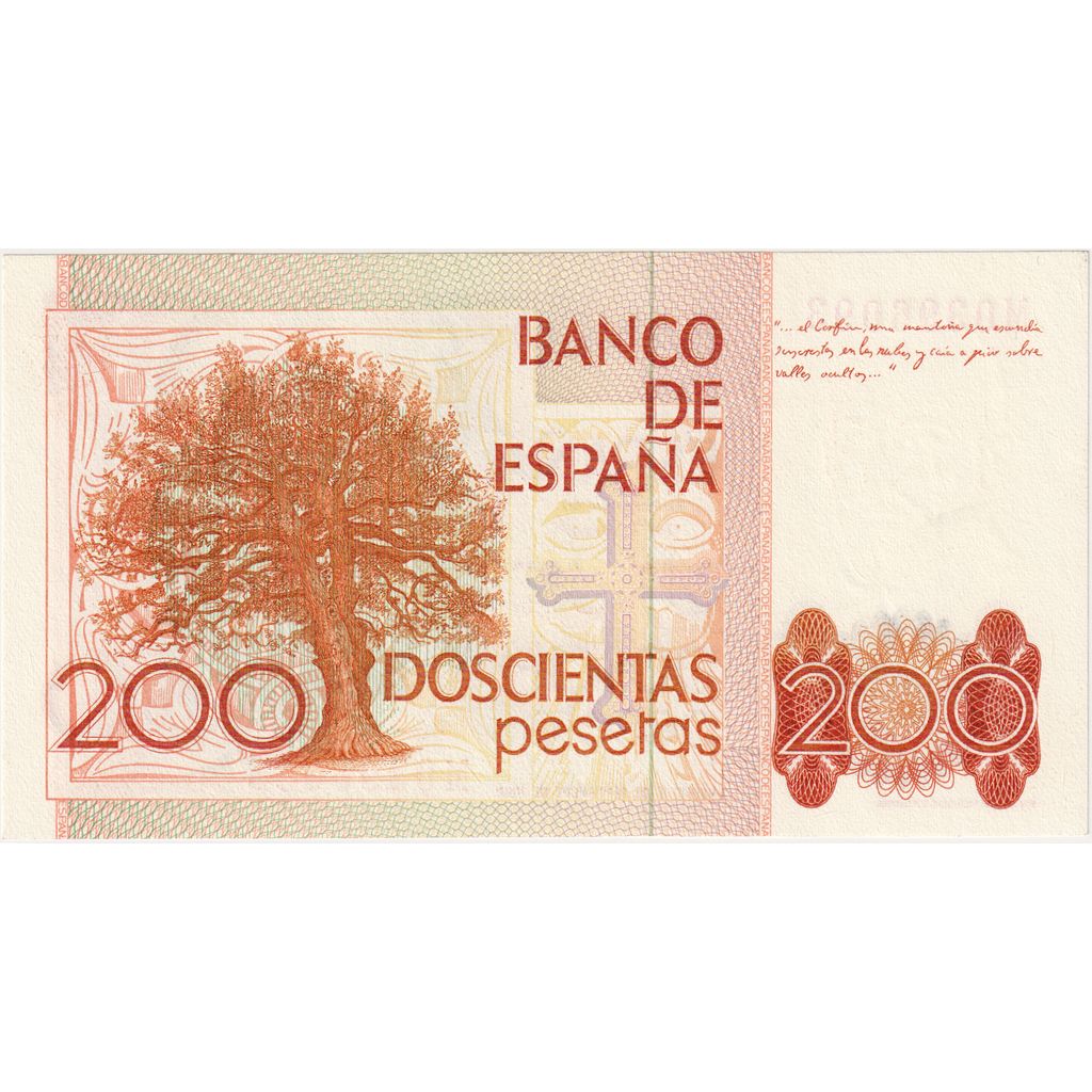 Spanien, 200 Pesetas, 1980, 1980-09-16, KM:156, UNZ