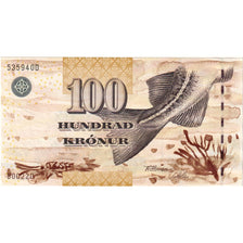 Faeroe Islands, 100 Kronur, UNZ