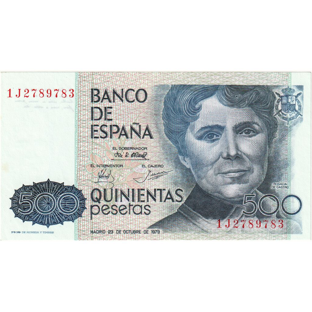 Spanien, 500 Pesetas, 1979, 1979-10-23, KM:157, UNZ