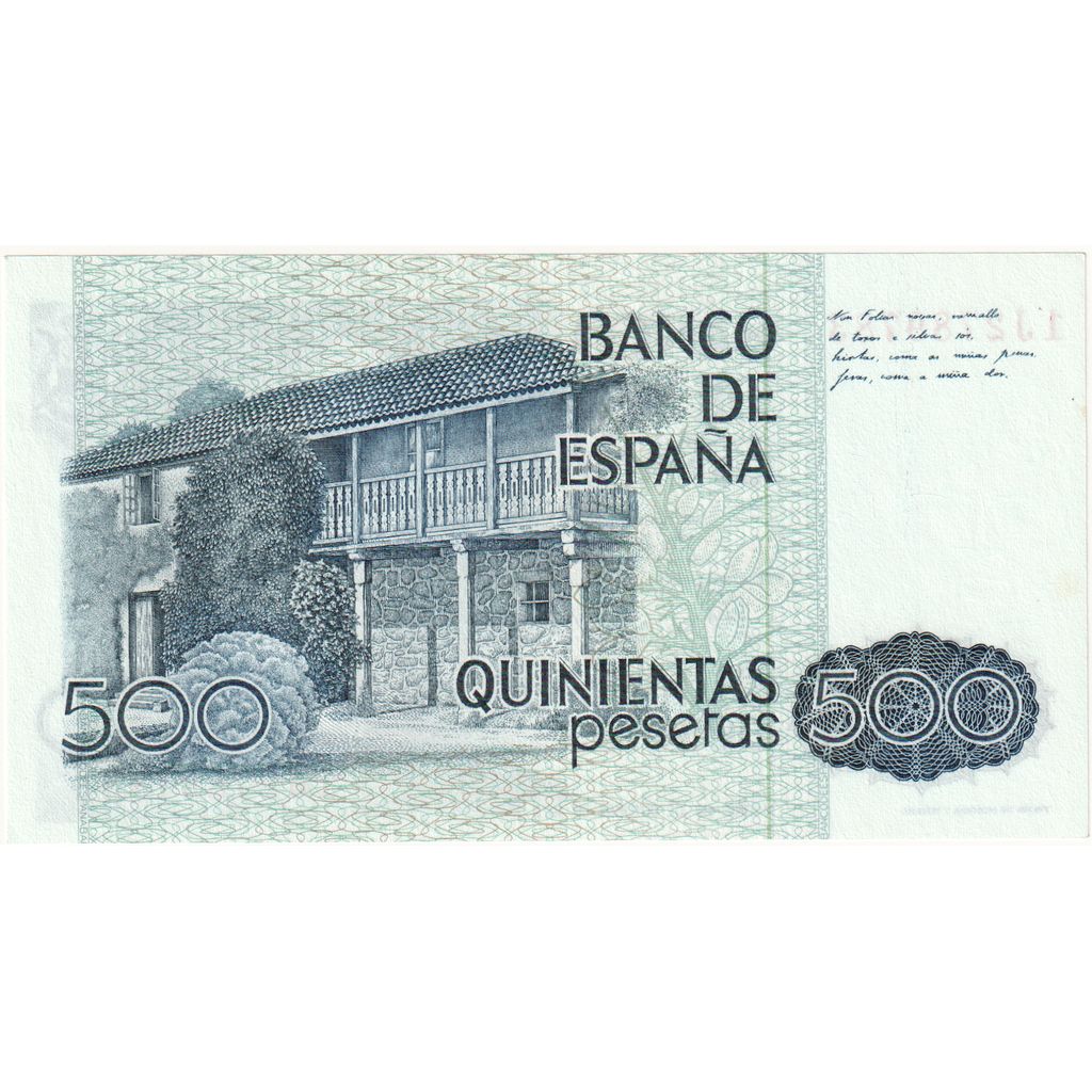 Spanien, 500 Pesetas, 1979, 1979-10-23, KM:157, UNZ