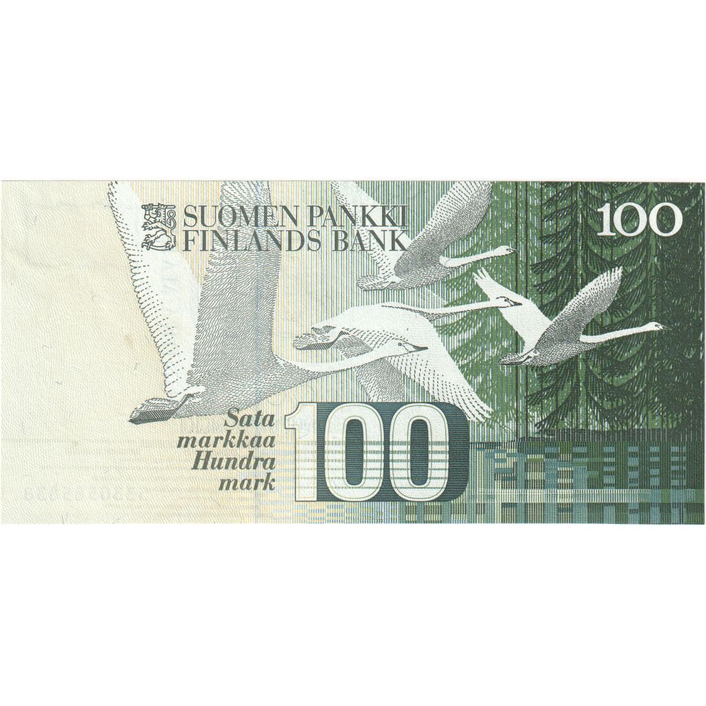 Finland, 100 Markkaa, 1986, KM:115a, UNC(65-70)
