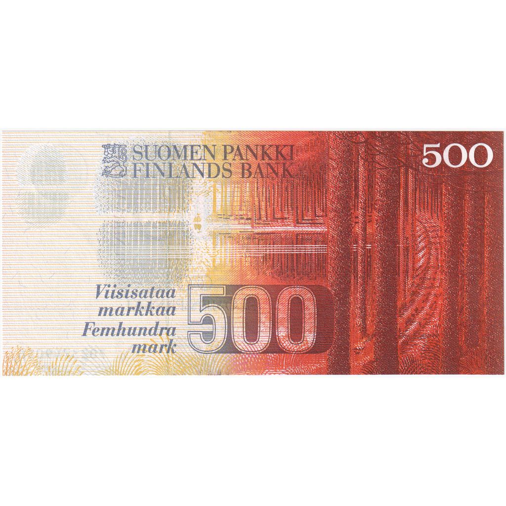Finland, 500 Markkaa, 1986, KM:120, UNC(65-70)