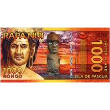 Banknote, Chile, Tourist Banknote, 1000 RONGO ISLA DE PASCUA, UNC(65-70)