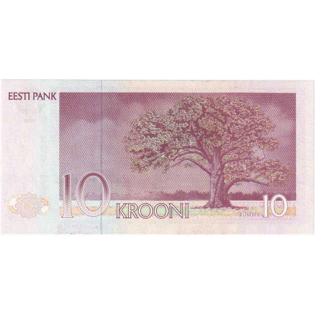 Estonia, 10 Krooni, 1992, FDS
