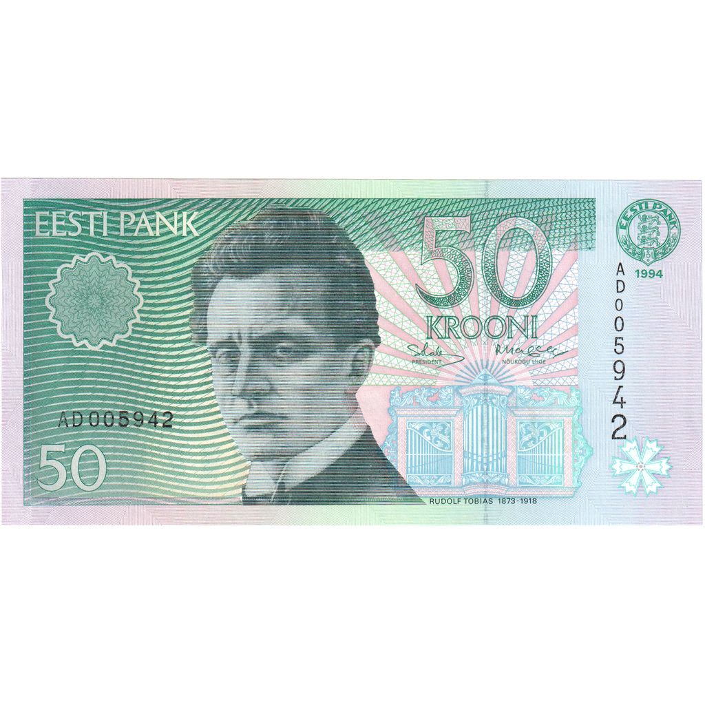 Estonia, 50 Krooni, 1994, KM #78a, UNC(65-70)