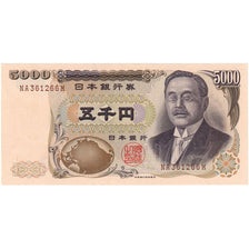 Japon, 5000 Yen, KM:101b, SUP+