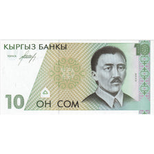 KIRGISTAN, 10 Som, KM:9, UNC(65-70)