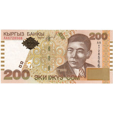KYRGYZSTAN, 200 Som, KM:22, UNC(65-70)