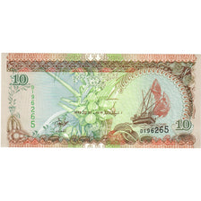 Maldives, 10 Rufiyaa, 1998, KM:19b, NEUF